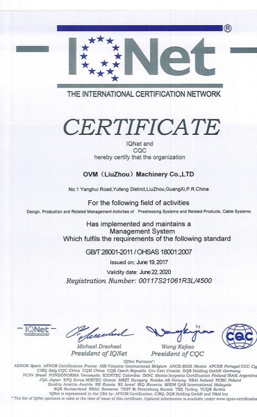 IQNet OHSAS 18001-EN